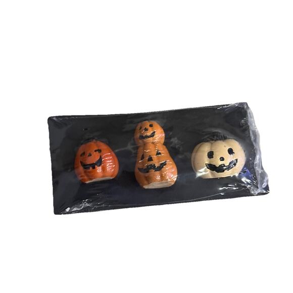 3 Pk Halloween Desktop Miniature Decorations 1” and 1.5” Tall - Picture 1 of 1